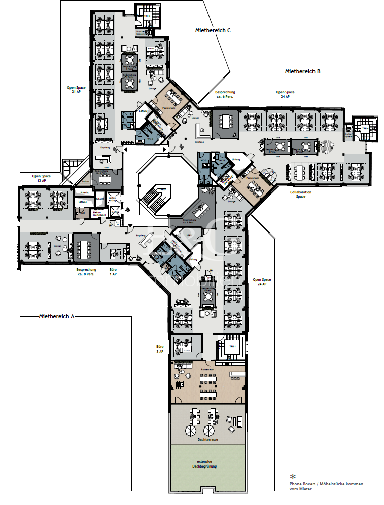 Haus 6, 4. Obergeschoss