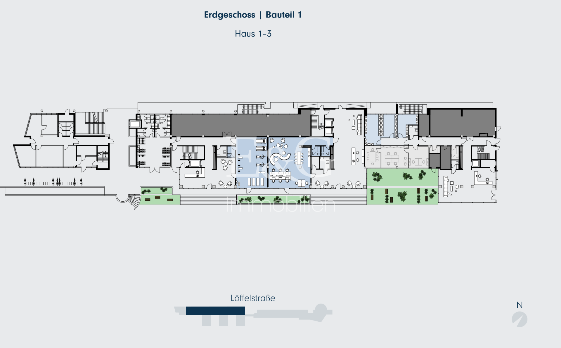 Haus 1-3 - Bauteil 1 - EG