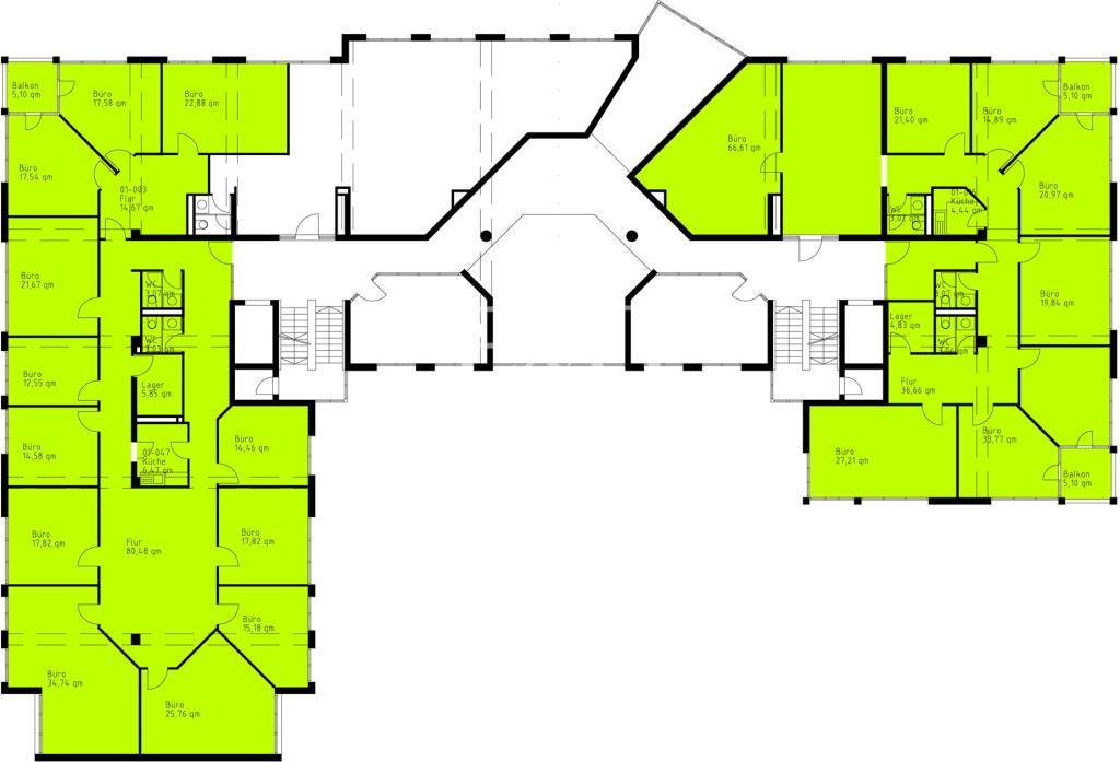 Grundriss Zettachring 10/10a