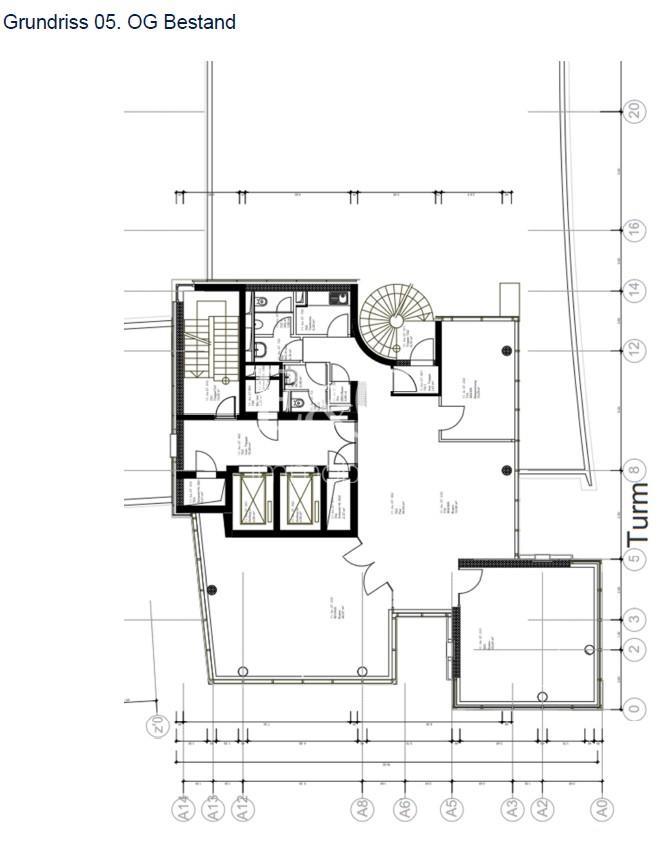 5. Obergeschoss, Turm, 164,71 m²