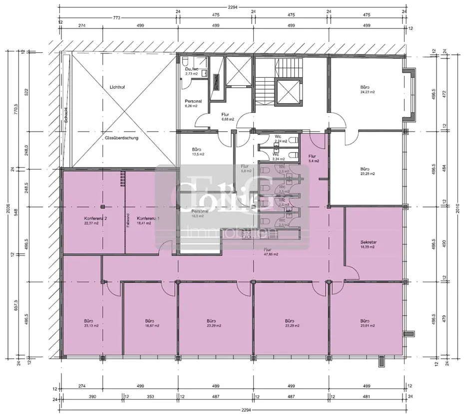 Grundriss 2. Obergeschoss