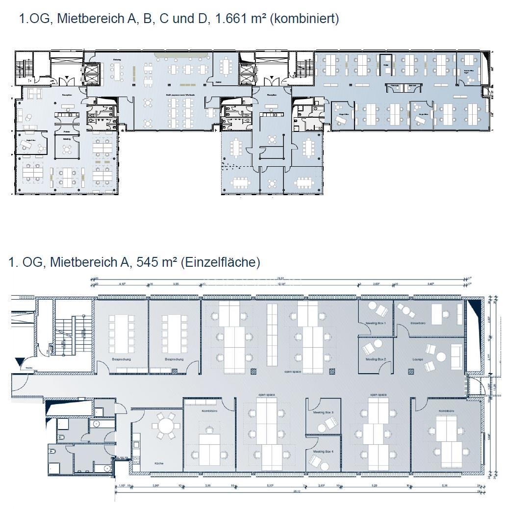 1. Obergeschoss A-D