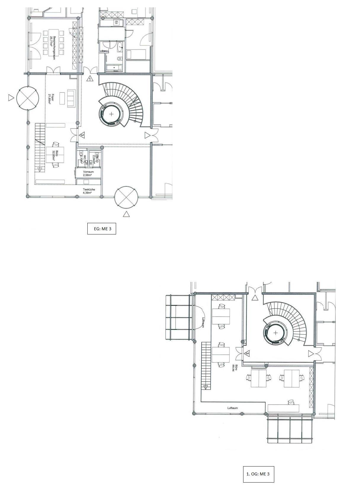 Erdgeschoss + 1. Obergeschoss (ME 3)