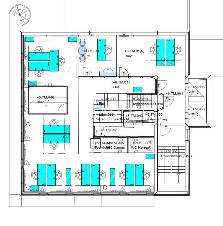 6. OG Turm 183 m²